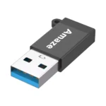 AMAZE A14 USB 3.0 TO TYPE C FEMALE ADAPTER – Black