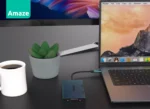AMAZE A324 Type C to Dual HDMI + VGA + Audio Hub – Black - Image 3
