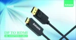 AMAZE A808 DP TO HDMI 4K ADAPTER CABLE – Black - Image 2