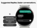 SAMSUNG GALAXY WATCH 7 40MM CREAM R-L300 - Image 7
