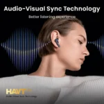 Haylou X1C True Wireless Earbuds White - Image 6