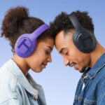 Haylou S35 ANC Over-ear Noise Canceling Headphones (Trendy Design with Incredible Sound) Violet - Image 6