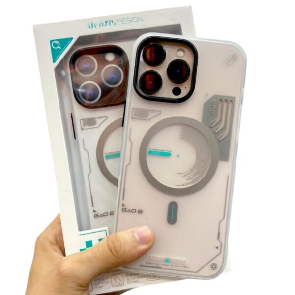 iPhone 16 Pro Max DFans Design Magsafe Goa6 CPU Heat Resistant Case White