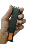 42mm-44mm-45mm-49mm Ultra/Ultra 2 Trail Loop Smartwatch Strap For Apple Watch - Green Orange