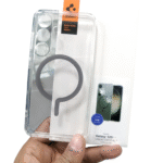 Samsung Galaxy S25 Clear Magsafe Case – Black