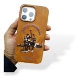 iPhone 11/12/13/14/15/16 Plus/Pro/ProMax Leather Embroidered Series Polo Magsafe Case Design 4