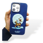 iPhone 11/12/13/14/15/16 Plus/Pro/ProMax Leather Embroidered Series Polo Magsafe Case Design 5
