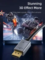 CABLETIME DisplayPort to DisplayPort 1.2 Cable 4K 60Hz 1m - Image 4