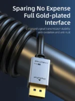 CABLETIME DisplayPort to DisplayPort 1.2 Cable 4K 60Hz 1m - Image 5