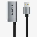 CABLETIME USB 3.0 Active Extension Cable Male to Female 5m with Amplifier