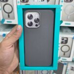 iPhone 16 Pro Max Leather Case by Totu – Premium Finish Natural