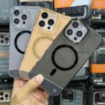 iPhone 16 Pro Max Kajsa Magsafe Shiny PC Case– Desert/Natural/Black