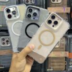 iPhone 16 Pro Max Kajsa Transparent MagSafe PC Case Black/White/Desert