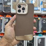 iPhone 16 Pro MaxKajsa Real Leather Look Case – Desert Color