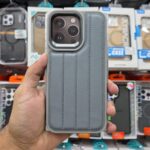 iPhone 15 Pro Max Kajsa Leather Case Natural Color Premium Finish