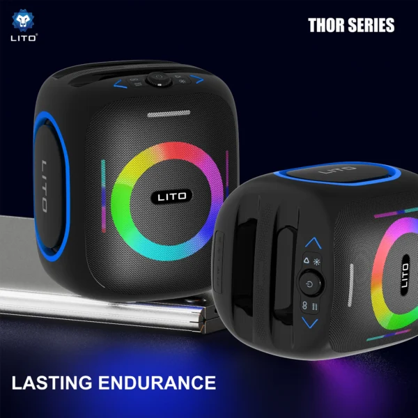 LITO LS10 Thor Series Wireless Speaker powerful sound.