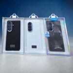 Samsung Galaxy Fold 7 Jcase Premium Nylon Texture (Grey/Black/White)