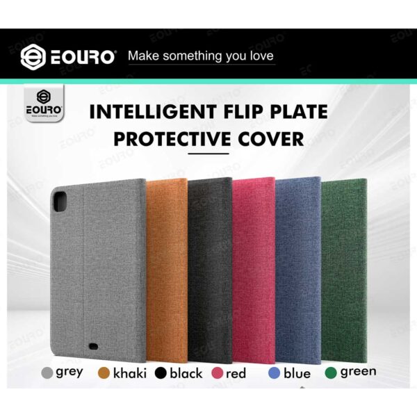 Galaxy Tab A9 Plus 2023 11-inch Eouro Fabric Book Case – Multi Colors