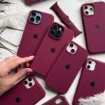 iPhone Plum Liquid Silicone Case – Soft Touch & Stylish