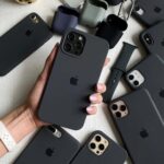 iPhone Charcoal Grey Liquid Silicone Case – Soft Touch & Stylish