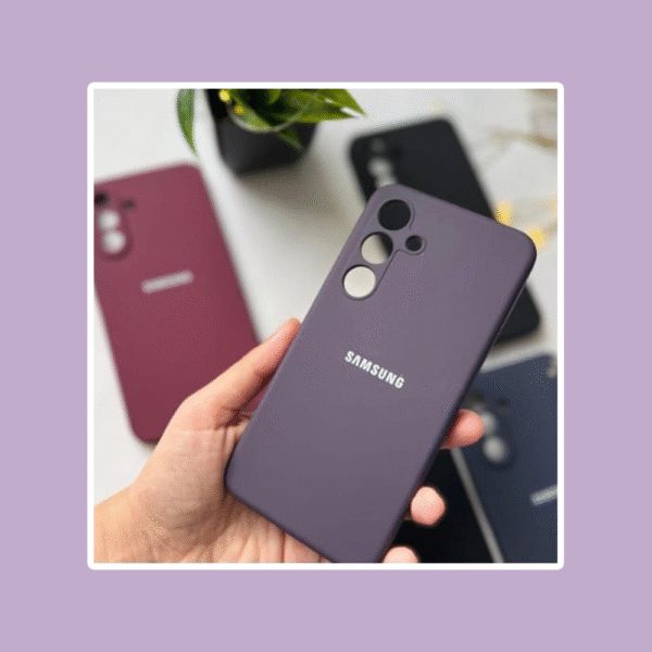 Samsung Galaxy Liquid Silicone Cases – Soft Touch Deep Purple