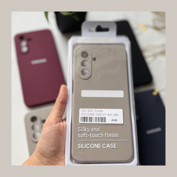 Samsung Galaxy Liquid Silicone Cases – Soft Touch Gray