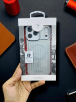 iPhone 17 Pro Max Polo Jeremy Series Suitcase Style PC MagSafe Case – Premium Silver Protective Back Cover - Image 2