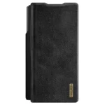 Samsung Galaxy Z Fold 7 Nillkin Qin Pro Leather case (S-PEN version) Black - Image 2