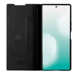 Samsung Galaxy Z Fold 7 Nillkin Qin Pro Leather case (S-PEN version) Black - Image 5