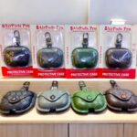 AirPods Pro (2019) Leather Woven Protective Case – Black, Grey, Brown, Green