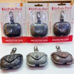 AirPods Pro 2 (2022) Leather Woven Protective Case – Black, Grey, Brown
