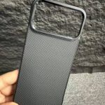 iPhone 17 Pro Max Bucksuiti Pitaka Style Carbon PC Case – Multicolor Slim Protective Back Cover Black