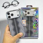 iPhone 17 Pro Max Luxo Life Collection PC Case – Multicolor Pitaka Style Carbon Design Protective Back Cover Design 38