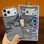 iPhone 17 Pro Max Luxo Life Collection PC Case – Multicolor Pitaka Style Carbon Design Protective Back Cover Design 29