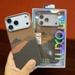 iPhone 17 Pro Max Luxo Life Collection PC Case – Multicolor Pitaka Style Carbon Design Protective Back Cover Design 25