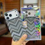 iPhone 17 Pro Max Luxo Life Collection PC Case – Multicolor Pitaka Style Carbon Design Protective Back Cover Design 9