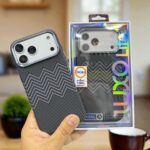 iPhone 17 Pro Max Luxo Life Collection PC Case – Multicolor Pitaka Style Carbon Design Protective Back Cover Design 4