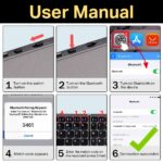 B033 Mini Folding keyboard With Touchpad Wireless Bluetooth-compatible Keyboard For iPad / Mobile Phones / Tablet Bluetooth Keyboard - Image 5