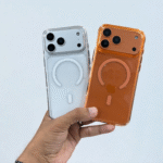 iPhone 17 Pro Max Kajsa Transparent Clear PC Case – Slim Shockproof Protective Back Cover