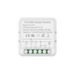 16A Smart Circuit Breaker with Energy Monitor, Voice Control via Alexa & Google Assistant | Tuya Smart Life for AC, Water Motor & Pressure Pump