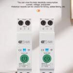 WiFi Smart Circuit Breaker 1P 63A DIN Rail with Power Metering | Tuya Smart Life App Remote Control