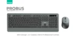Amaze Probus Palm Comfort Wireless Keyboard & Mouse Combo A745 – Ergonomic, Silent & Rechargeable - Image 3