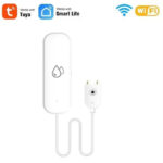 Smart WiFi Water Leakage Detector Sensor, Home Overflow Security Alarm System with Smart Life App Control