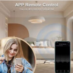 Modern WiFi Luxury Manual Push Button Smart Switch 1/2/3 Gang Compatible with Tuya & Smart Life App – Remote Control & Timer - Image 4