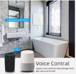 WiFi 40A Smart Water Heater Switch Panel 1 Gang with Touch Control, Remote Control, and Alexa Compatibility - Image 5