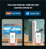 WiFi Smart Circuit Breaker 1P 63A DIN Rail with Power Metering | Tuya Smart Life App Remote Control - Image 6