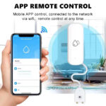 Smart WiFi Water Leakage Detector Sensor, Home Overflow Security Alarm System with Smart Life App Control - Image 5