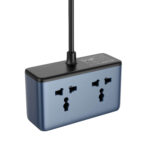 Ldnio SC1 45W Gan Universal Socket Desktop Power Strip Adapter – Fast Charging Multi-Port Extension - Image 4