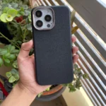 iPhone 16 Pro / 16 Pro Max X-Level Skin Feel Leather Case – Black