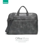 Amaze Office Mate 100% Synthetic Leather Laptop Bag | A920 for 14–15.6 Inch – Premium Professional Office Carry Bag - Image 3
